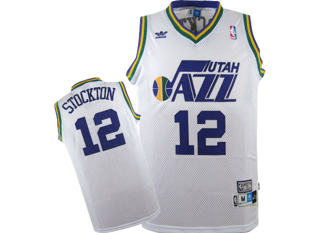Branded NBA Utah Jazz John Stockton Soul Swingman Home Adidas Jerseys